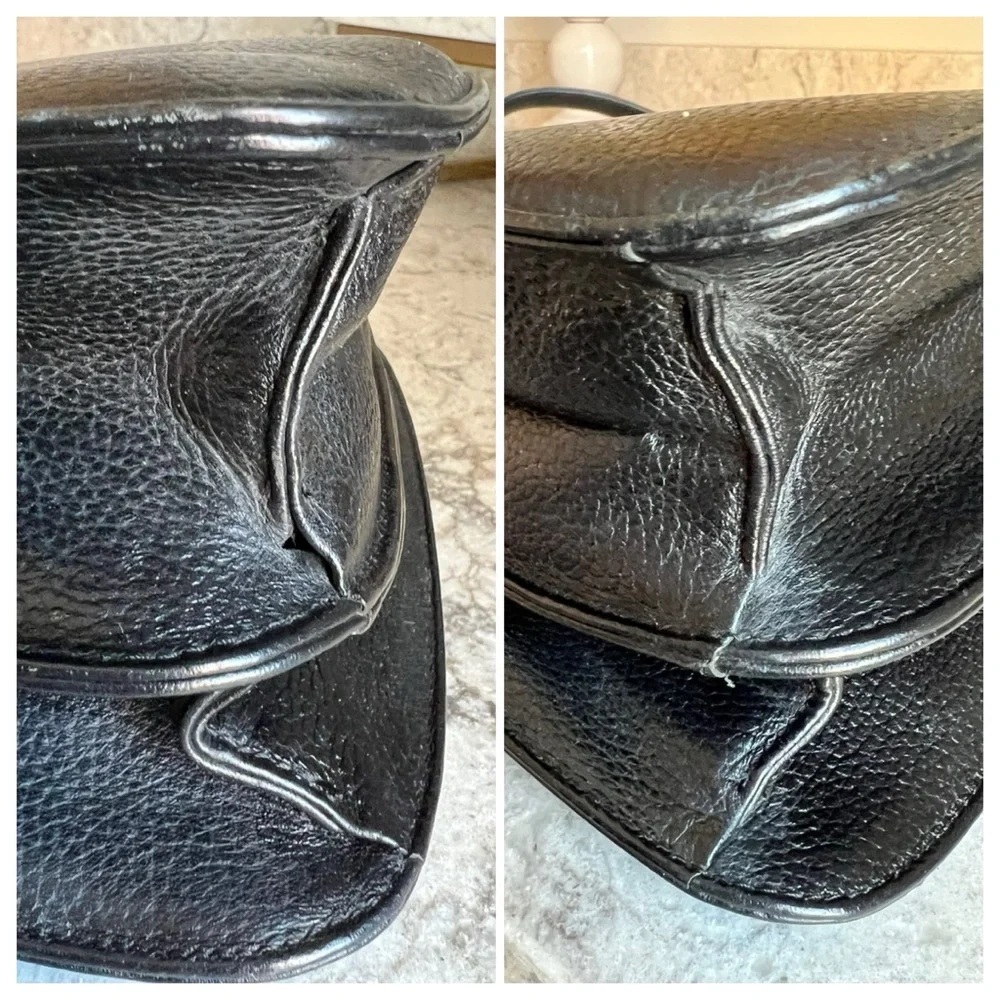 Vintage MCM Crossbody - Black Leather - Picture 15 of 16